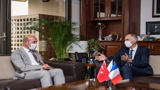 Fransa Büyükelçisi İzmir de: Gündem kentler arası işbirliği!