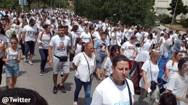 Fransa da binlerce kişi Engin için yürüdü
