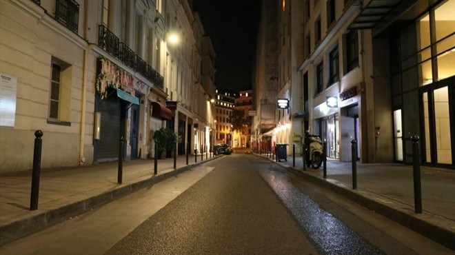 Fransa da sokağa çıkma yasakları tekrar başladı