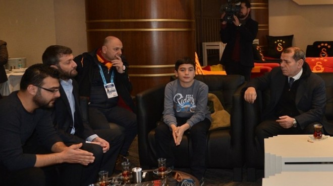 Galatasaray Kahraman Polis in ailesini ağırladı