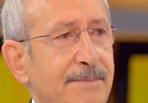 Kemal Kılıçdaroğlu canlı yayında ağladı!