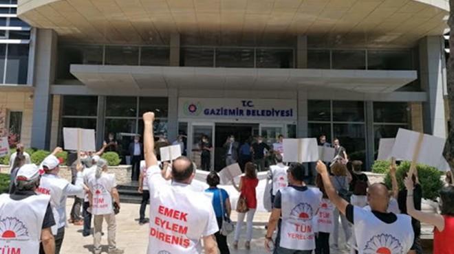 Gaziemir Belediyesi’nde memurlar iş bıraktı: Ankara ya yürüyecekler!