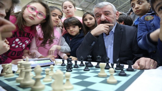 Gaziemir’de satranç heyecanı
