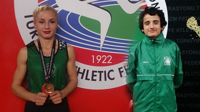 Gaziemirli çifte şampiyon Balkan yolcusu