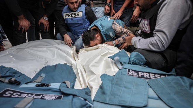 Gazze de 7 Ekim den bu yana 73 gazeteci öldürüldü