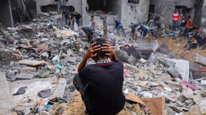 Gazze de can kaybı 34 bin 183 e yükseldi