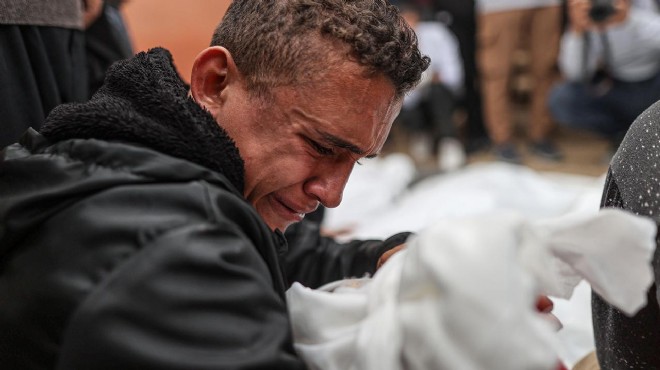 Gazze de ölü sayısı 14 bin 854 e yükseldi