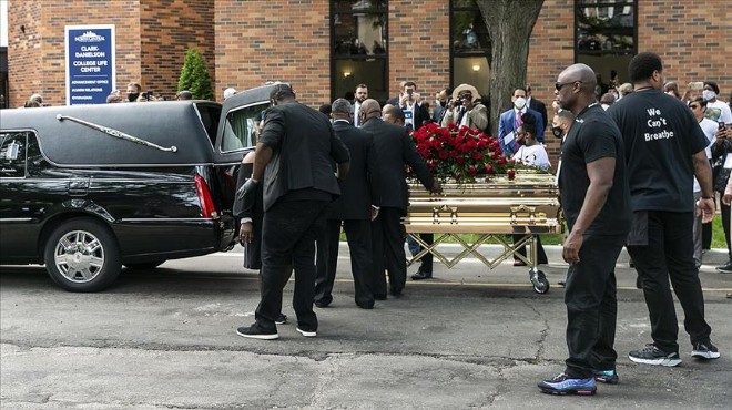 George Floyd için ilk cenaze töreni düzenlendi