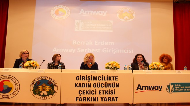 Girişimci kadınlar İzmir de  Farkını Yarat  dedi