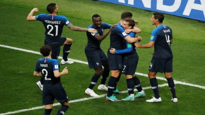 Gol yağdı: Dünya Kupası Fransa nın!
