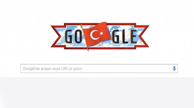 Google dan Cumhuriyet Bayramı na özel logo