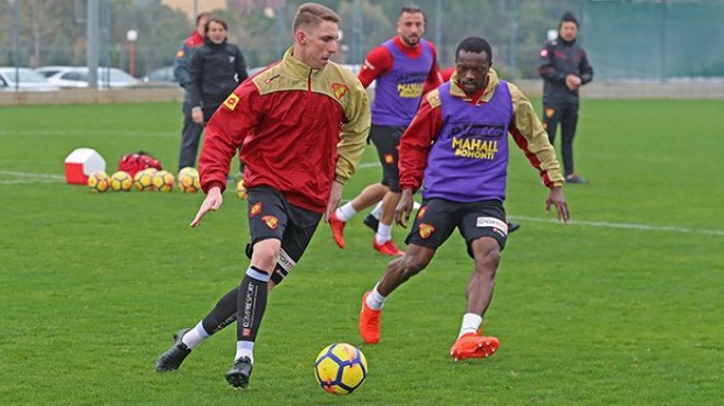 Göztepe de Başakşehir maçı hazırlıklarına başladı