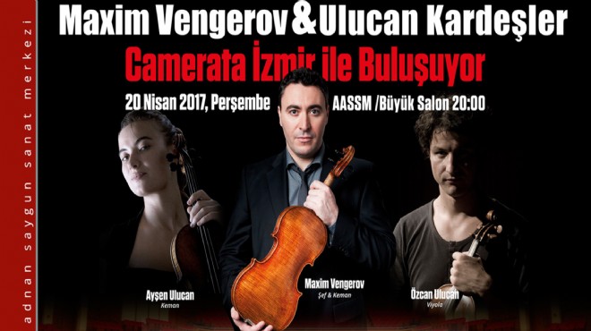 Grammy ödüllü Vengerov İzmir’e geliyor