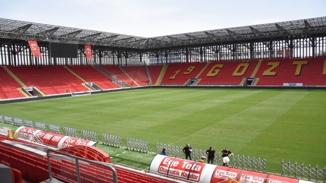 Gürsel Aksel Stadı, Trabzon maçına hazır!