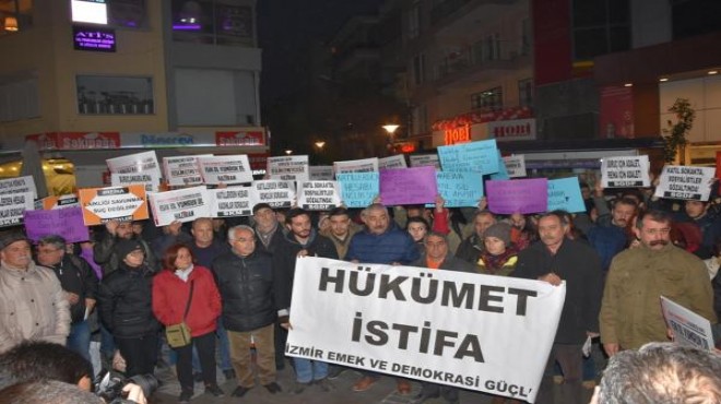 Hain saldırıya İzmir den sert tepki