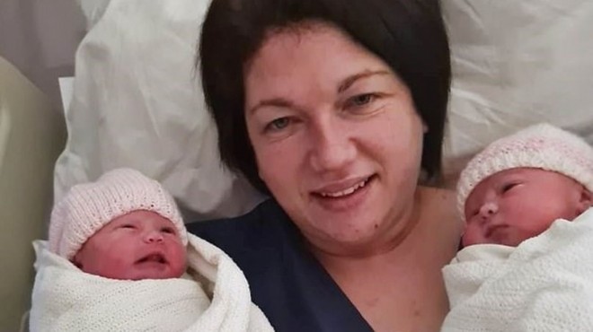 Hamileyken korona oldu: İkiz bebek doğurdu