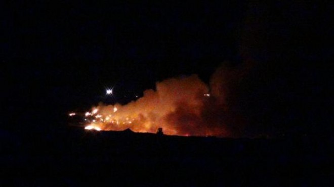 Harmandalı’da yine yangın çıktı: Alevlerle 8 saat savaş!