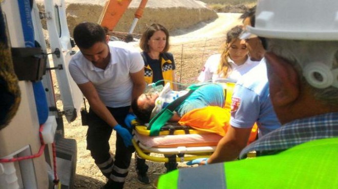 Hastane inşaatında göçük: 3 işçi yaralı