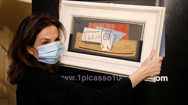Hediye biletle 1 milyon euroluk Picasso tablosu kazandı