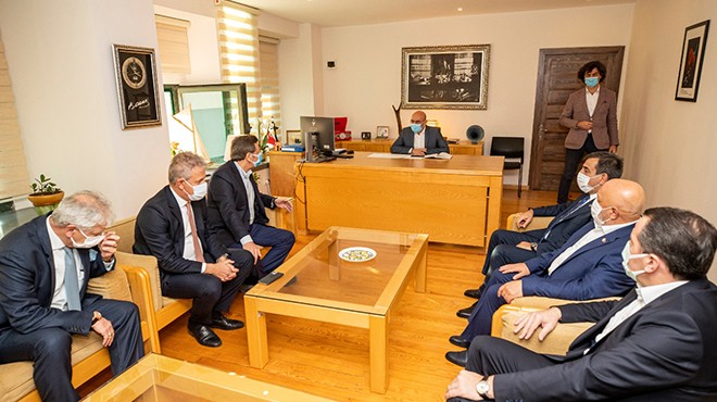 Hisarcıklıoğlu’ndan Başkan Soyer’e ziyaret