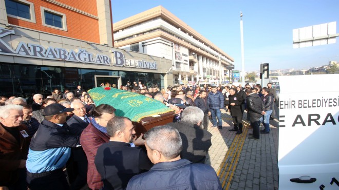 İbrahim Özmen için Karabağlar Belediyesi’nde tören düzenlendi