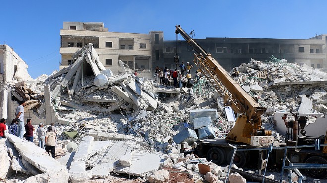 İdlib de patlama: 32 ölü, 45 yaralı!