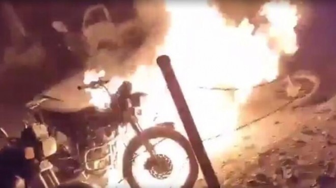 İdlib te bomba yüklü motosiklet patladı: 12 yaralı