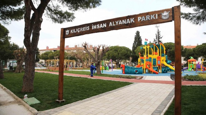 İhsan Alyanak Parkı yeniden doğdu