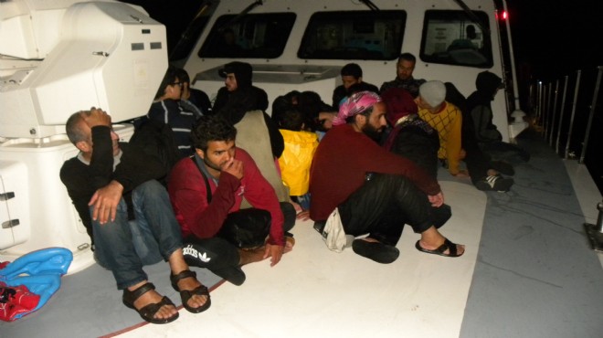 İki ilçede 149 kaçak göçmen yakalandı