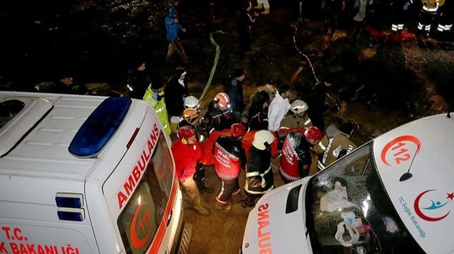 İl Sağlık Müdürlüğü: Kazazedeler otobüsle hastaneye kaldırılmadı