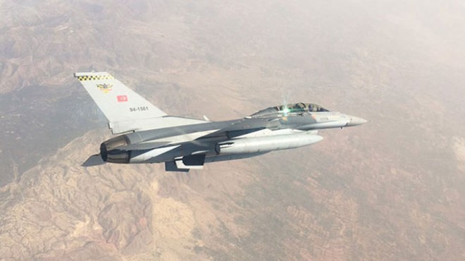 Irak ın kuzeyindeki terör hedeflerine hava harekatı