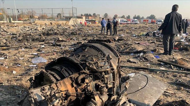 İran da uçak düştü: 176 kişi hayatını kaybetti