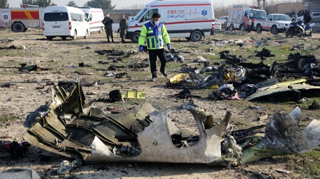 İran: Ukrayna uçağı kazara vuruldu!