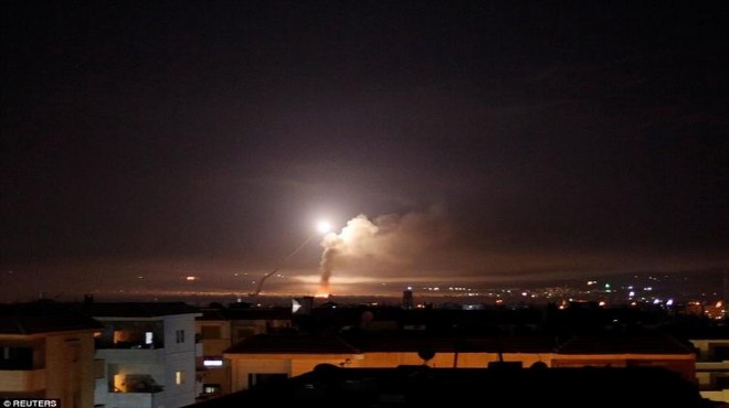 İsrail in vurduğu Suriye den ilk açıklama
