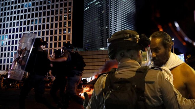 İsrail karıştı! 47 polis yaralandı