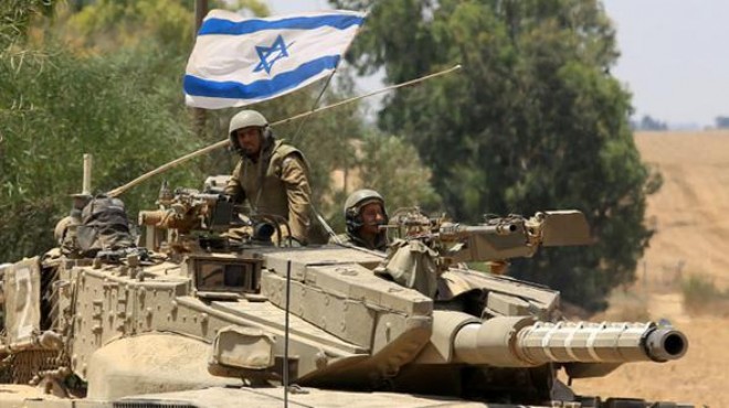 İsrail tankları Suriye yi vurdu