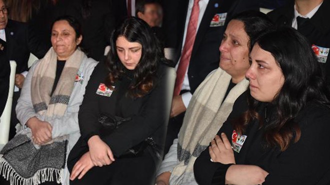 İzmir Adliyesi nde Fethi Sekin için tören.... Eşi ve kızı gözyaşlarına hakim olamadı