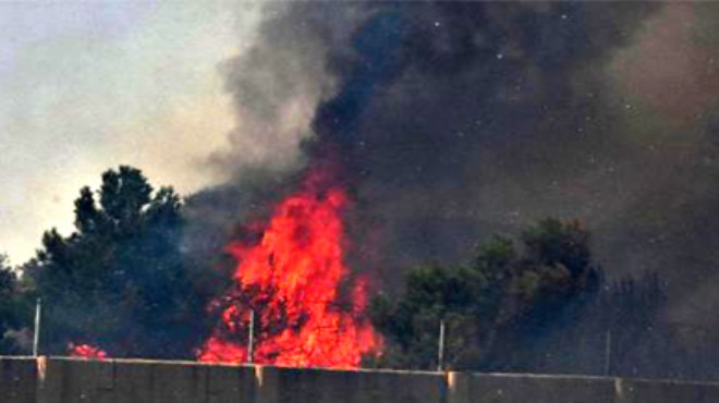 İzmir de büyük yangın! Otoyol kilitlendi: İşte son durum!