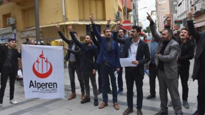 İzmir Alperen Ocakları ndan  Zeytin Dalı Harekatı na destek açıklaması