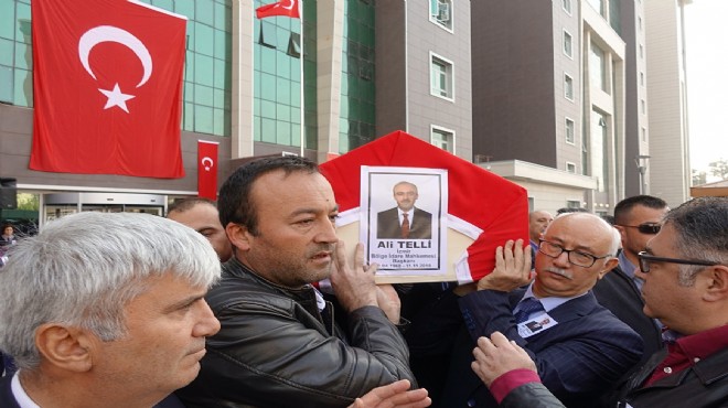 İzmir Bölge İdare Mahkemesi Başkanı Telli son yolculuğuna uğurlandı!