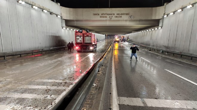 İzmir Büyükşehir Belediyesi’nde yağış seferberliği