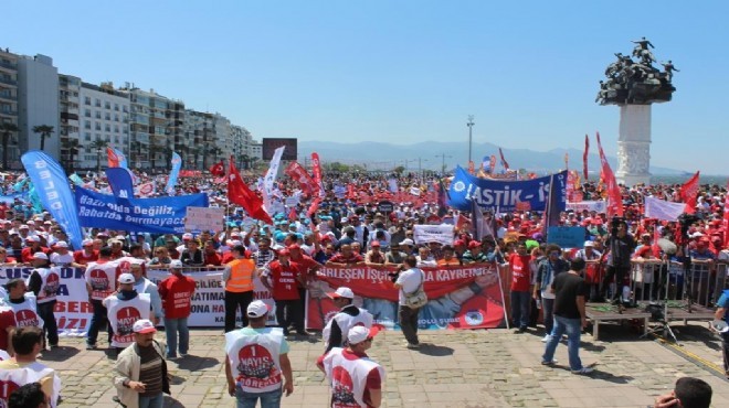 İzmir de 1 Mayıs a 150 bin kişi bekleniyor