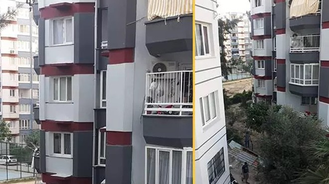 İzmir de 1 yaşındaki bebek 5 inci kattan düştü!