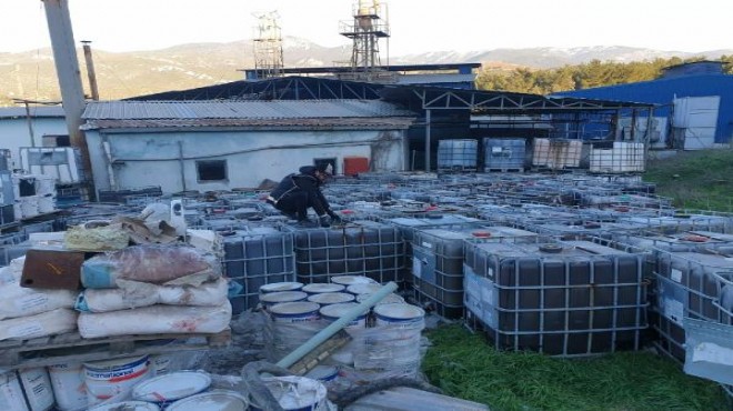 İzmir de binlerce litre kaçak yakıt ele geçirildi