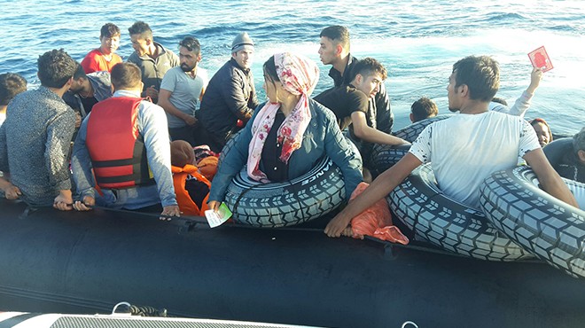 İzmir de 181 kaçak göçmen yakalandı!