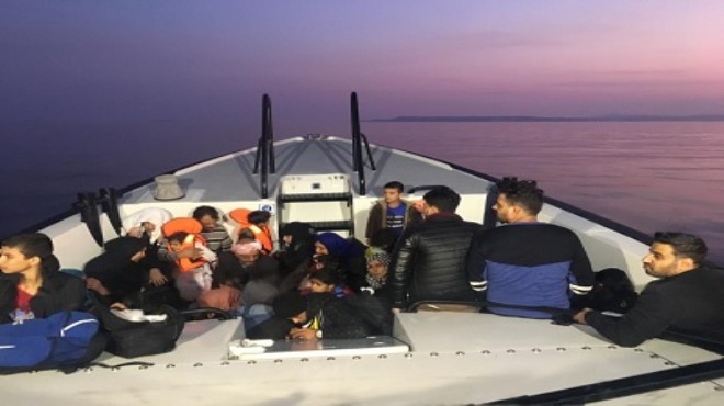 İzmir de 324 düzensiz göçmen yakalandı
