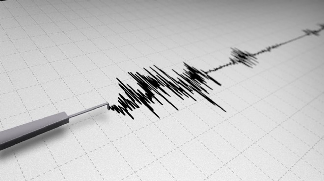İzmir’de 4,1 şiddetinde deprem!