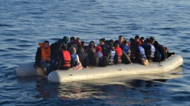 İzmir de 41 göçmen yakalandı!