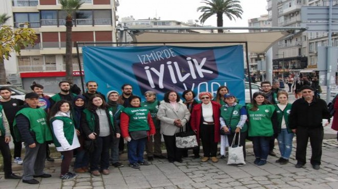 İzmir’de 57 STK ve 2 bin gönüllü iyilik yaptı!
