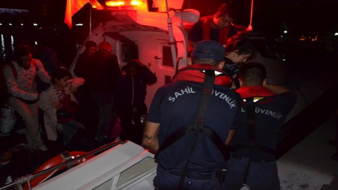 İzmir de 84 kaçak göçmen yakalandı